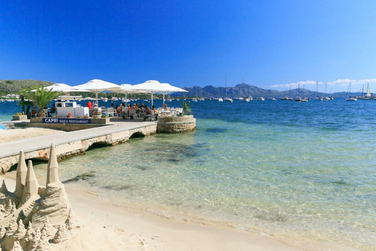 Beach Villa Monjas Puerto Pollensa Exterior foto